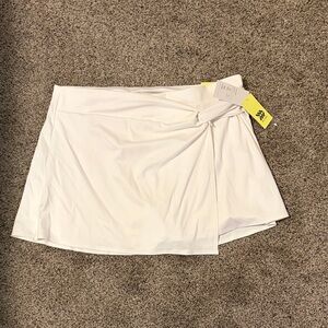 All in Motion White Skort